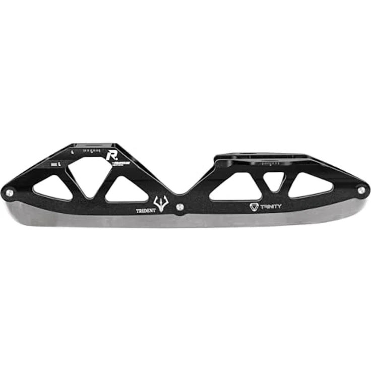 Powerslide Trident Ice Blade, Schlittschuhkufe für Inline Skates mit Trinity Montagesystem, Edelstahlklinge, vorab geschärft – Bild 1