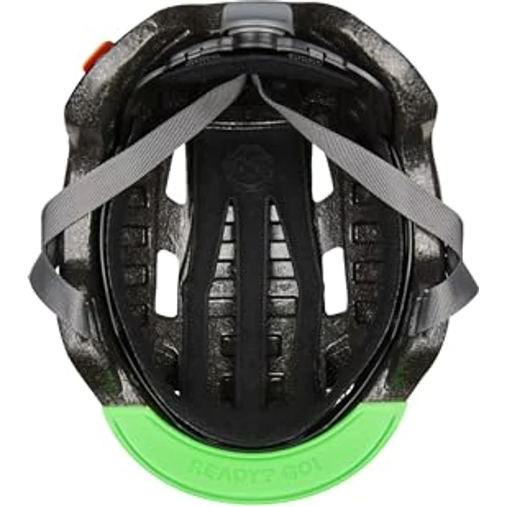 Affenzahn Panther Fahrradhelm, robuster Kinderhelm für Mädchen und Jungen, verstellbar, Schwarz, mit Rücklicht und reflektierenden Streifen – Bild 4