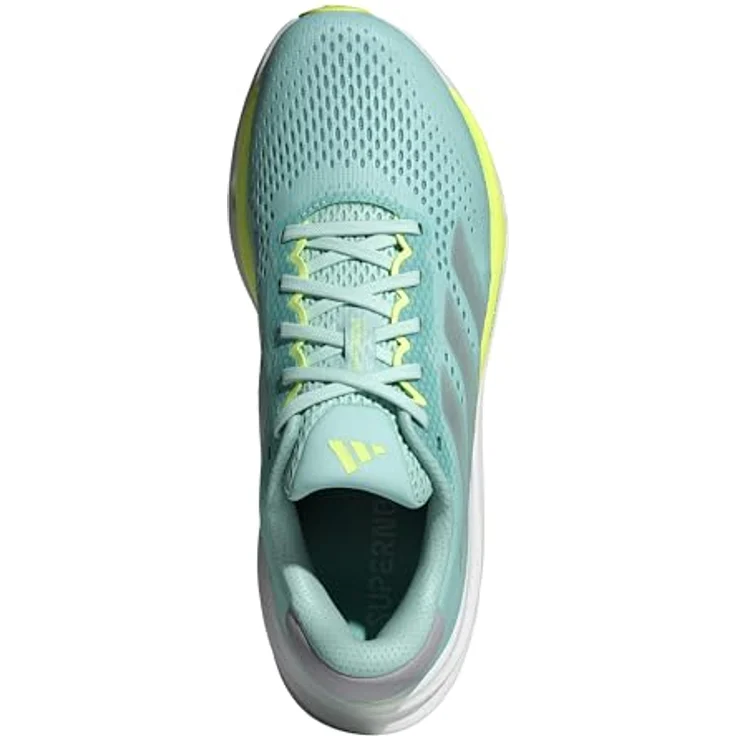 Adidas Damen Laufschuhe SUPERNOVA STRIDE 2, Hybrid-Zwischensohle aus Dreamstrike+, atmungsaktiv, semi flash aqua/matte silver/white, Größe 5 – Bild 3