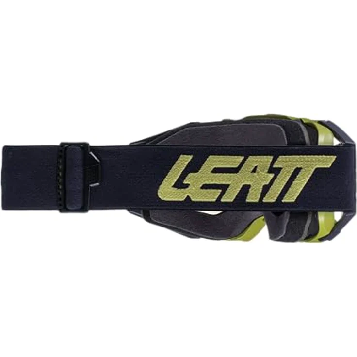 Leatt Velocity 6.5 Wüstenbrille, permanente Anti-Beschlag-Doppelscheibe, Sand/Limette, Platinlinse – Bild 3