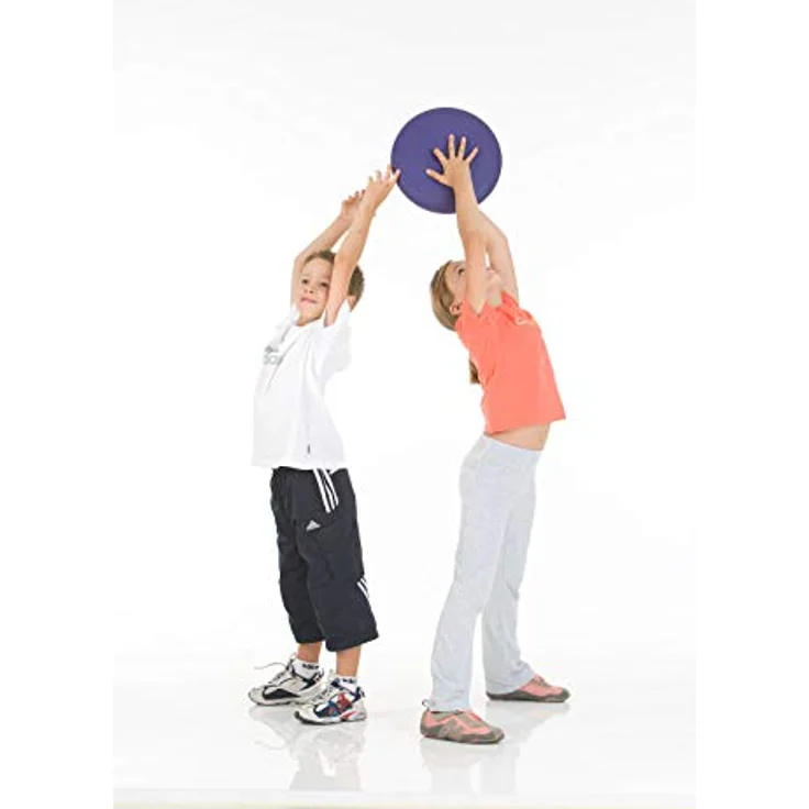 Togu Dynair Ballkissen, blau-lila, 33 cm - Gleichgewichtskissen für starken Rücken und mehr Balance – Bild 4