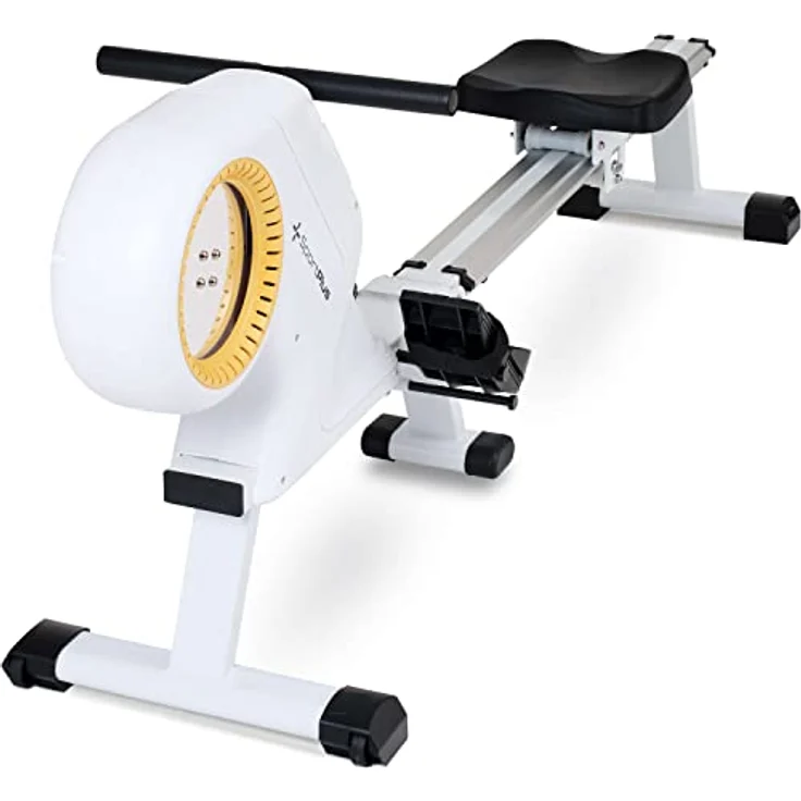 SportPlus | Rudergerät für zuhause mit 8 Stufen, leises & wartungsfreies Magnetbremssystem, Rudermaschine mit kompakten Display, bis 150 kg – Bild 1