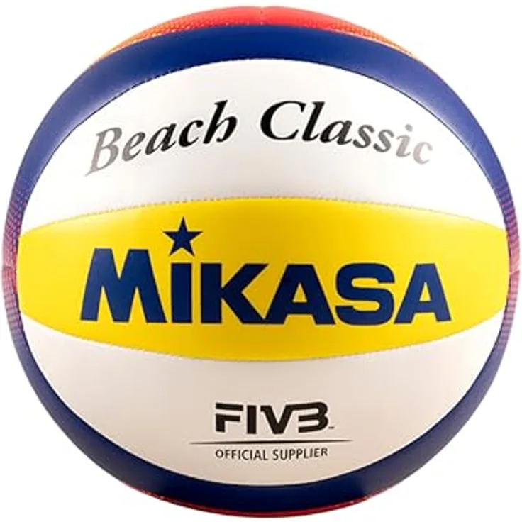 Mikasa BV1.550C, Beach-Minivolleyball für Techniktraining und Freizeit, bunt
