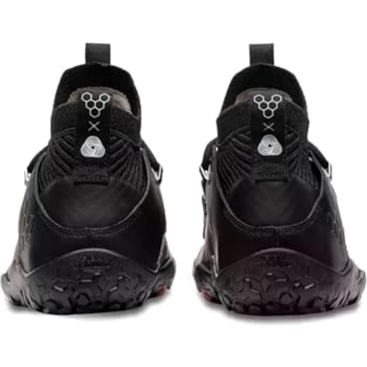 Vivobarefoot Magna Leather FG Men, robuster Barfußschuh für Herren, schwarz, Größe 42, mit Merinowollkragen und Firm Ground Sohle – Bild 3