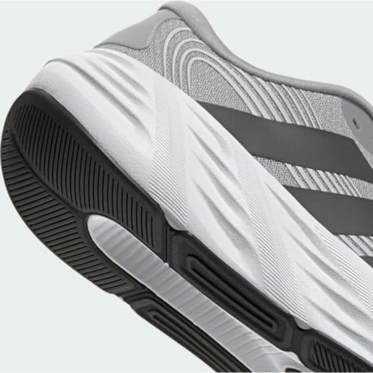 adidas Galaxy 8 M, Laufschuh mit Cloudfoam Technologie, Farbe: gretwo/grefiv/greone, Größe: 13.5 – Bild 4