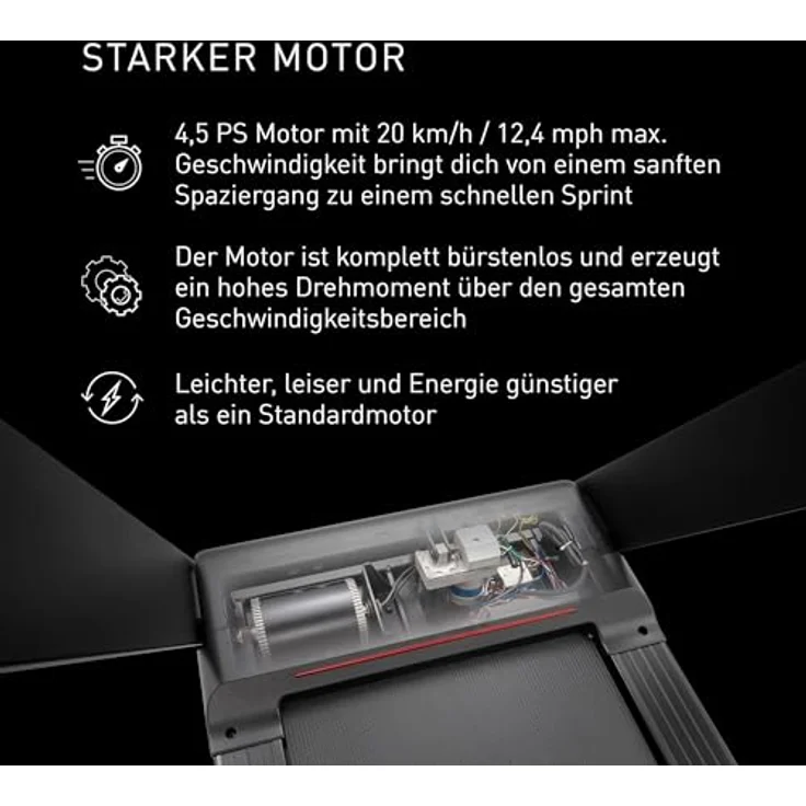 adidas Unisex-Adult T-23 Laufband, Schwarz – Bild 5