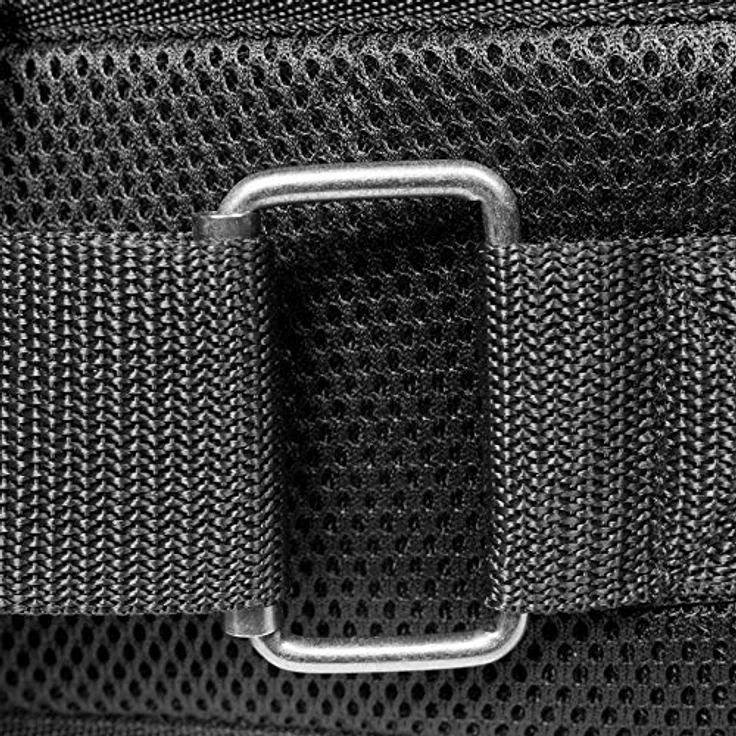 Sporttrend 24® Gewichthebergürtel in schwarz 20 und 25cm Breite | für Krafttraining, Bodybuilding, Gewichtheben (Schwarz, 90cm) – Bild 3