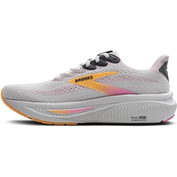 Brooks Running Ghost 17, Damen Laufschuhe für Roadrunning, dämpfend, atmungsaktiv, Pink/Grau, Größe 38 – Bild 5
