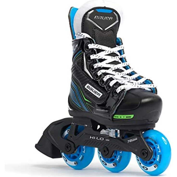 Bauer S21 XLP Verstellbarer Kinder-Skate für Rollschuhe, Rot – Bild 2