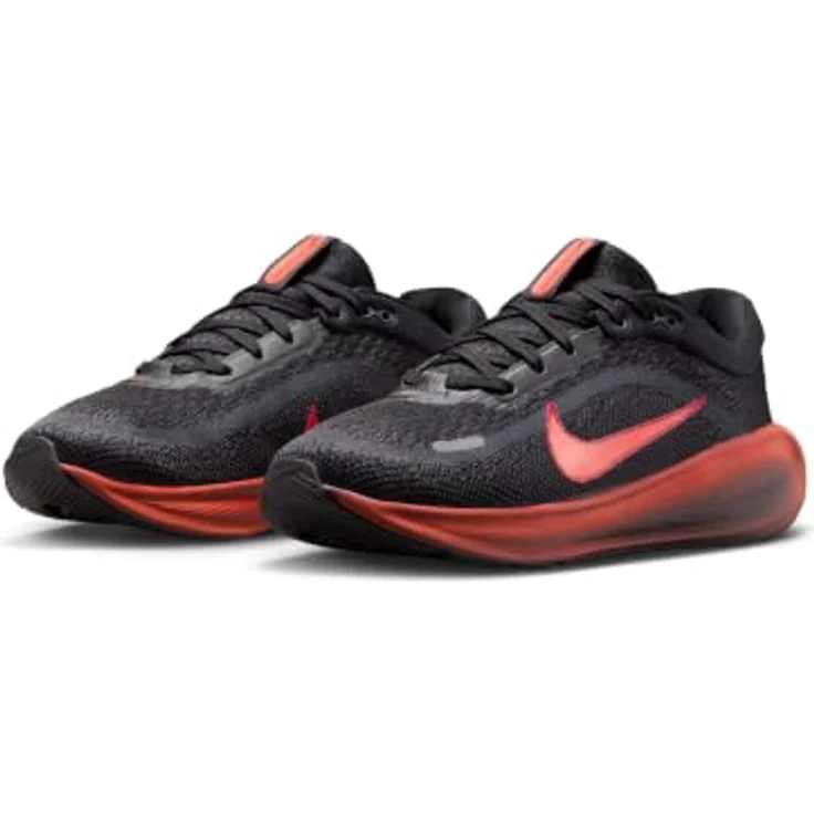 Nike Stellar Ride (Gs), Laufschuh mit ComfiRide-Schaumstoff, Schwarz/Rot Orbit-Cool Grey, Größe 38.5 – Bild 5