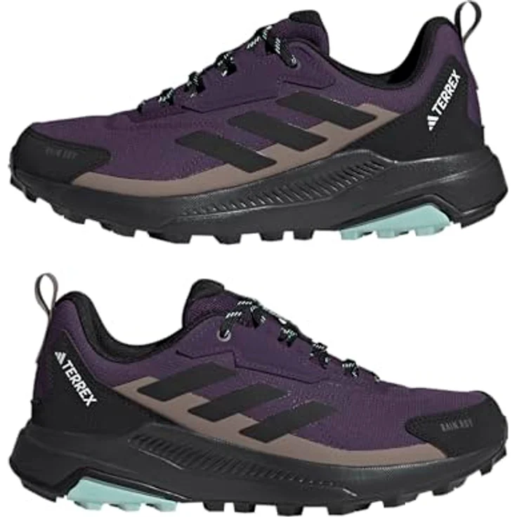 adidas TERREX Wanderschuh, wasserdicht, Größe 37, Aurora Plum / Core Black / Trace Brown – Bild 9