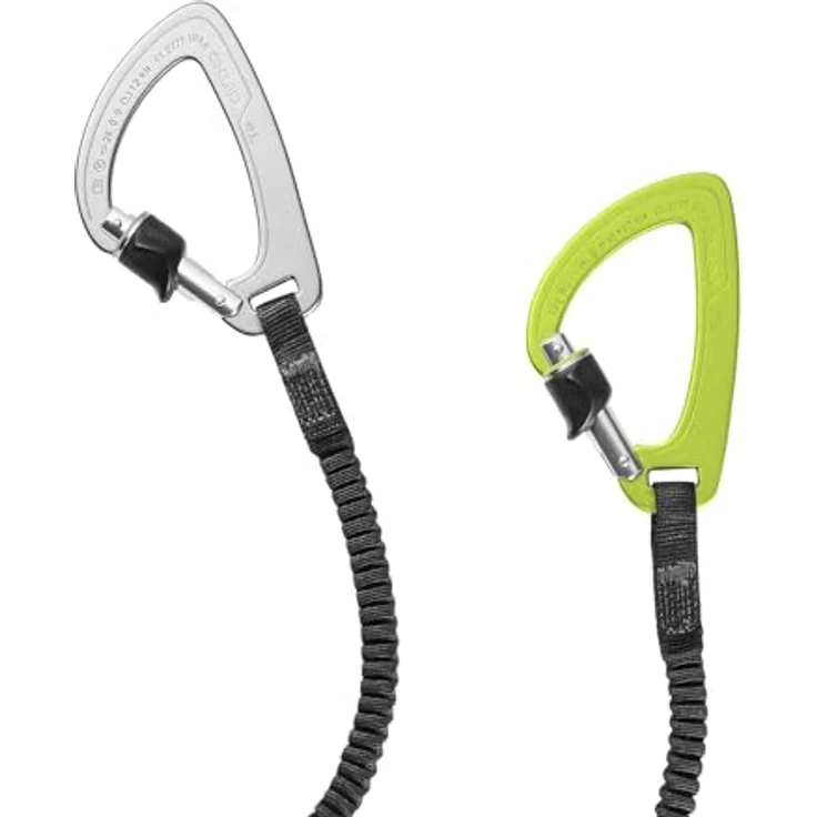 EDELRID Klettersteigset Cable Kit Ultralite VII, ultraleicht mit HMPE-Armen, schwarz – Bild 2