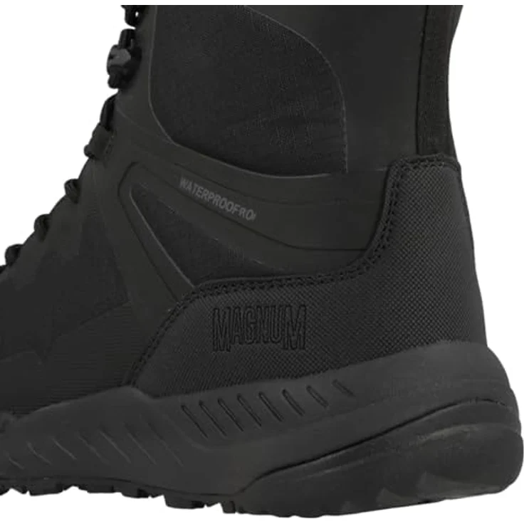 MAGNUM Ultima 8.0 SZ WP, Wasserdichte Herren Uniformschuhe aus 100% recycelten Materialien, Schwarz – Bild 2