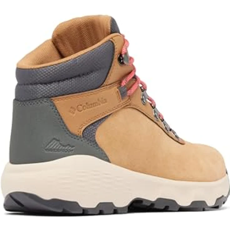 Columbia Newton Damen Wanderstiefel, wasserdichtes Wildleder, Schuhgröße 43 EU, grau – Bild 7