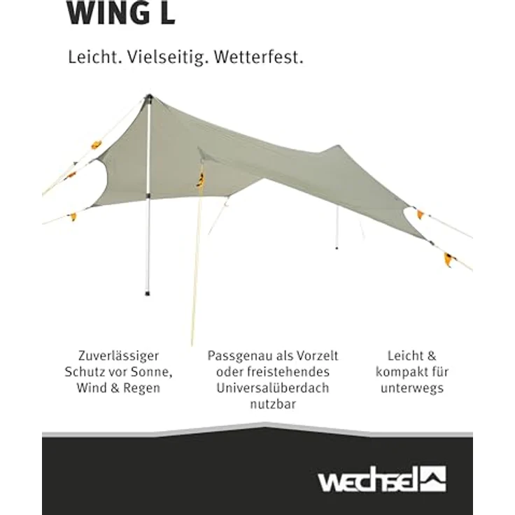 Wechsel Tarp, leichter Schutz für dein Camp, 1.06 kg – Bild 2