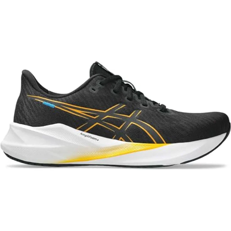ASICS VERSABLAST 4, Laufschuhe mit AmpliFoam Plus-Dämpfung und optimaler Luftzirkulation, Black/Yamabuki – Bild 2