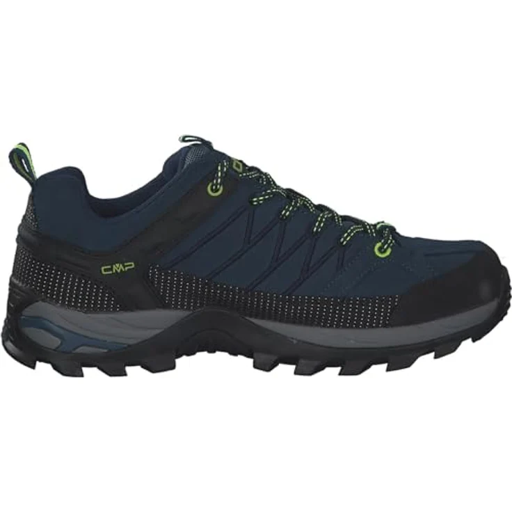 CMP Rigel Low, Wanderschuh Blau mit wasserfestem Ripstop, isolierend und atmungsaktiv – Bild 4