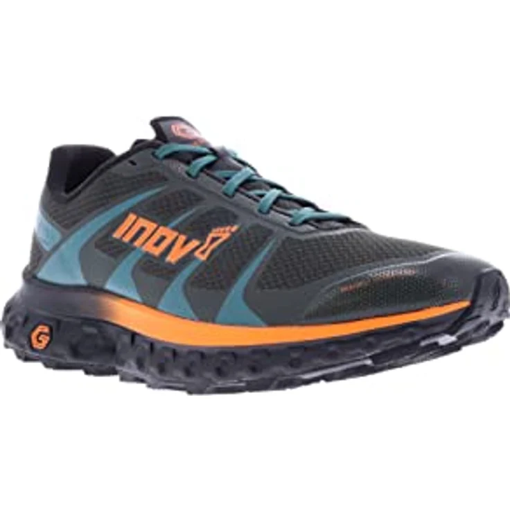 Inov-8 TrailFly Ultra G 300 Max, Herren Laufschuhe mit G-FLY Mittelsohle für optimale Dämpfung, blau, Größe 42 – Bild 7