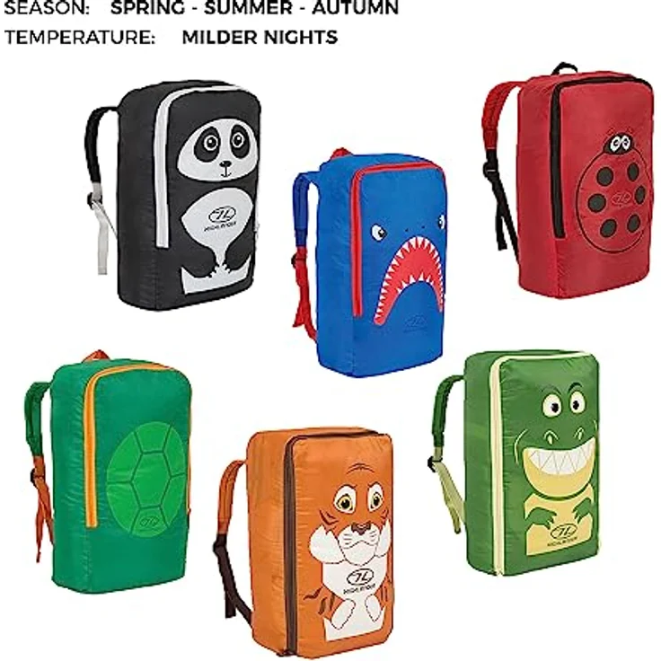 Highlander Schlafsack für Kinder Ladybug Print, 15ºC Komforttemperatur – Bild 7