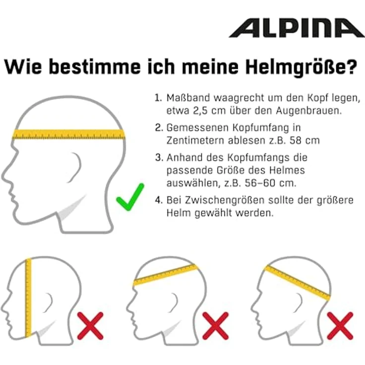 Alpina Haarlem Fcb Coffee - Grey Matt, Größe 57 - 61 cm - Fahrradhelm, Farbe Grau – Bild 4