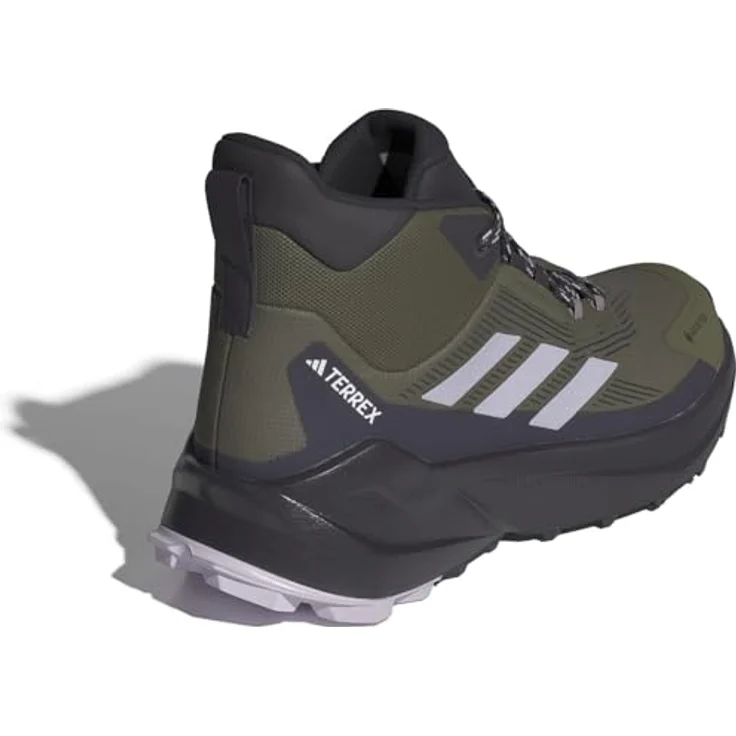 adidas Sportswear TERREX TRAILMAKER 2 MID GTX, Wasserdichter Wanderschuh mit GORE-TEX Membran und Continental Gummi, OLISTR/SILDAW/AURBLA – Bild 7