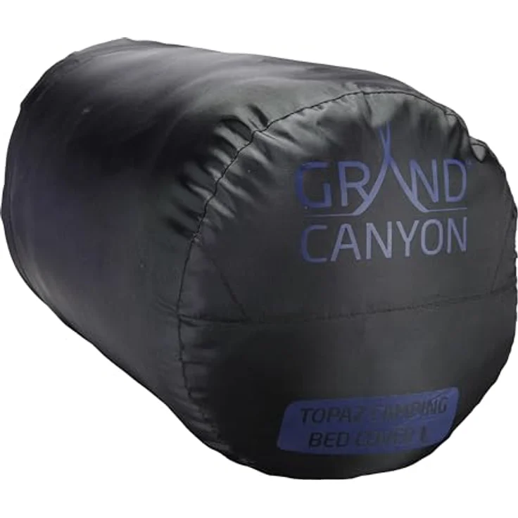 Grand Canyon Topaz Schlafsack, 192 cm, mit Micro Polyester Hohlfaserfüllung, reversibel, inkl. Packsack – Bild 7