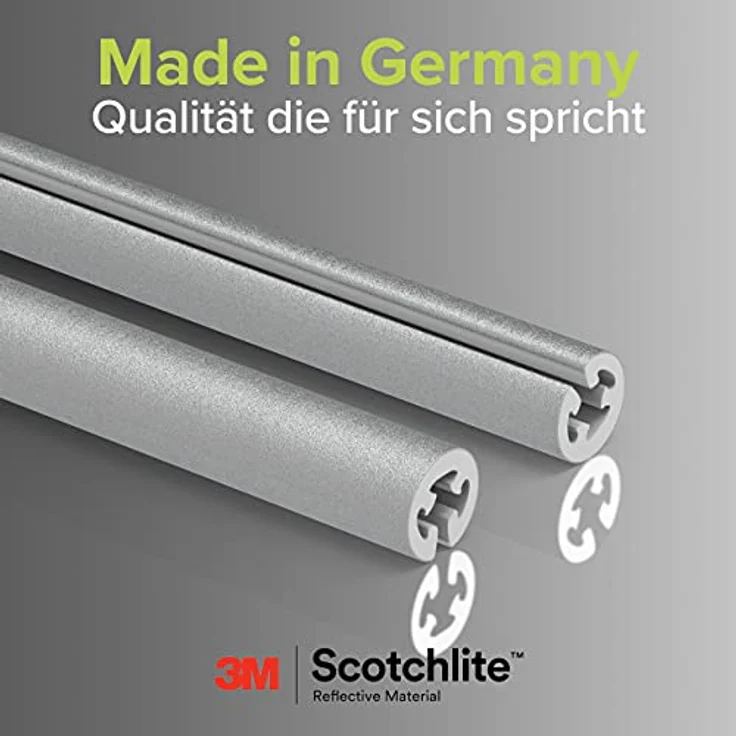 VELMIA Speichenreflektoren Set, StVZO zugelassen, 360° Sichtbarkeit, einfach montierbar, aus 3M Scotchlite Material – Bild 5