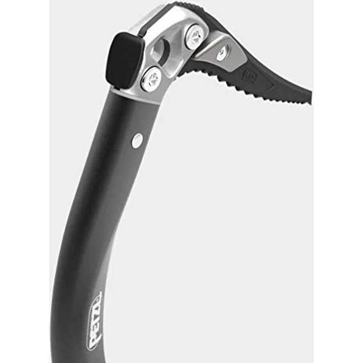 Petzl Nomic Eispickel, Black, für Eisklettern und Drytooling, auswechselbare Haue und Schaufel/Hammer – Bild 2