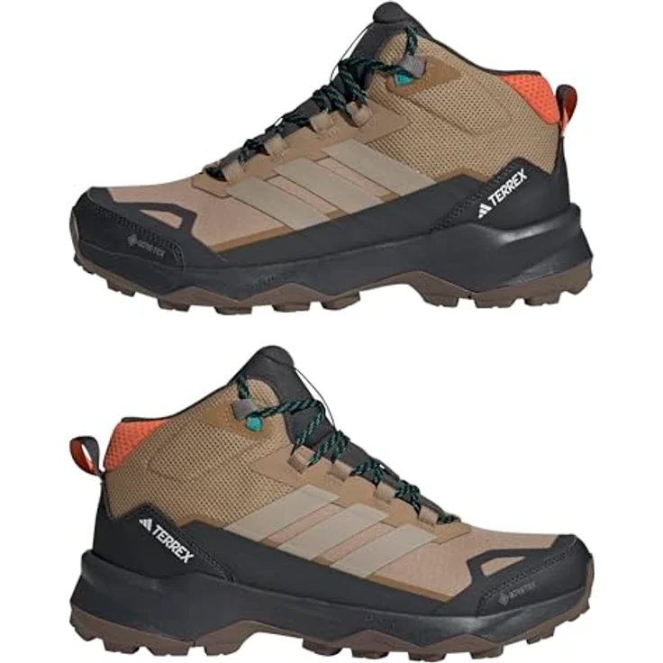 adidas Terrex Skychaser AX5 Mid, Herren Wanderschuhe, wasserdicht, GORE-TEX, Schwarz, Braun – Bild 6