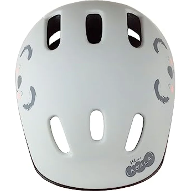 Polisport Koala 8740200064, Babyhelm für Kinder, Grau, XXS (44–48 cm), verstellbar, leicht, EN 1078-zertifiziert, 6 Belüftungsöffnungen – Bild 4