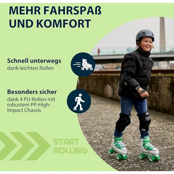 Hudora, Rollschuhe, (34, 35) – Bild 5