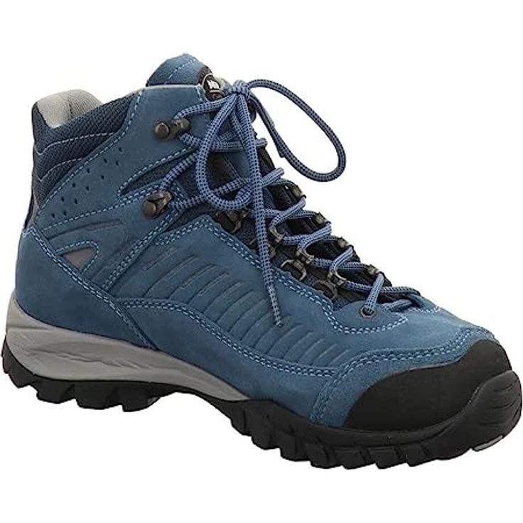 MGA Meindl Salo Lady Mid GTX, Damen Wanderschuhe aus Veloursleder mit GORE-TEX® Membran, blau, Größe 38 – Bild 2