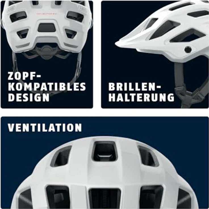 Abus Moventor 2. 0 shiny white 51 - 55 cm – Bild 6
