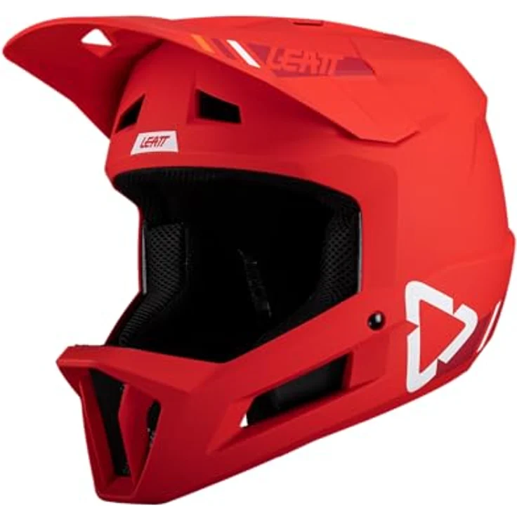 Leatt Helmet MTB Gravity 1.0, Integralhelm mit 360°-Turbinen-Technologie, hervorragender Belüftung, rot, Größe L – Bild 2