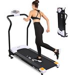 ISE Laufband klappbar Heimtrainer 750W 10KM/H für GEH und Lauftraining mit LCD Bildschirm,verstellbar Programmen,Anti-Interferenz,inkl.Zeit,Geschwind,Entfernung,Kalorienverbrauch für zuhause