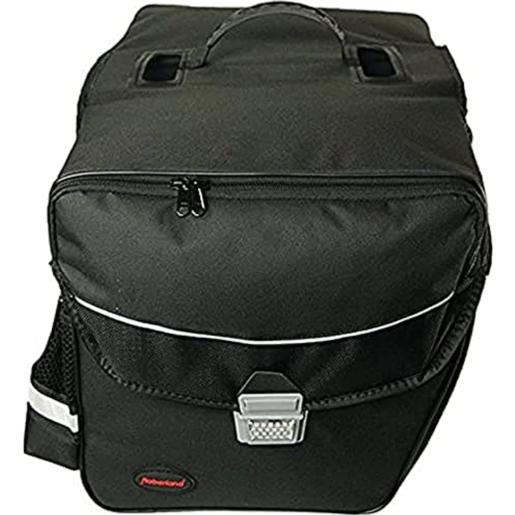 Haberland Touring 6000 Doppeltasche, schwarz, 32 x 31 x 16 cm – Bild 2