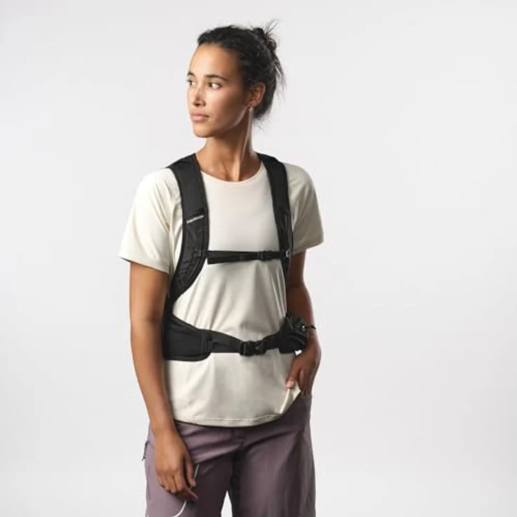 Salomon Trailblazer 20 Unisex-Wanderrucksack, Bequem, Leicht, Schwarz – Bild 5