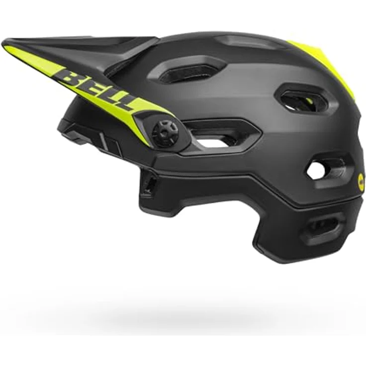 Bell Super DH Mips Fahrradhelm - Mattschwarz/Gelb 52 - 56 cm – Bild 5