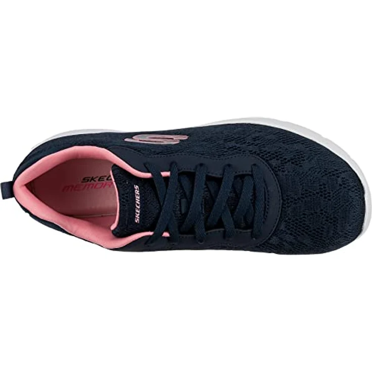 Skechers Dynamight 2.0 Homespun, Laufschuhe mit gepolsterter Memory Foam Einlegesohle, Blau, Größe EU 38 – Bild 6