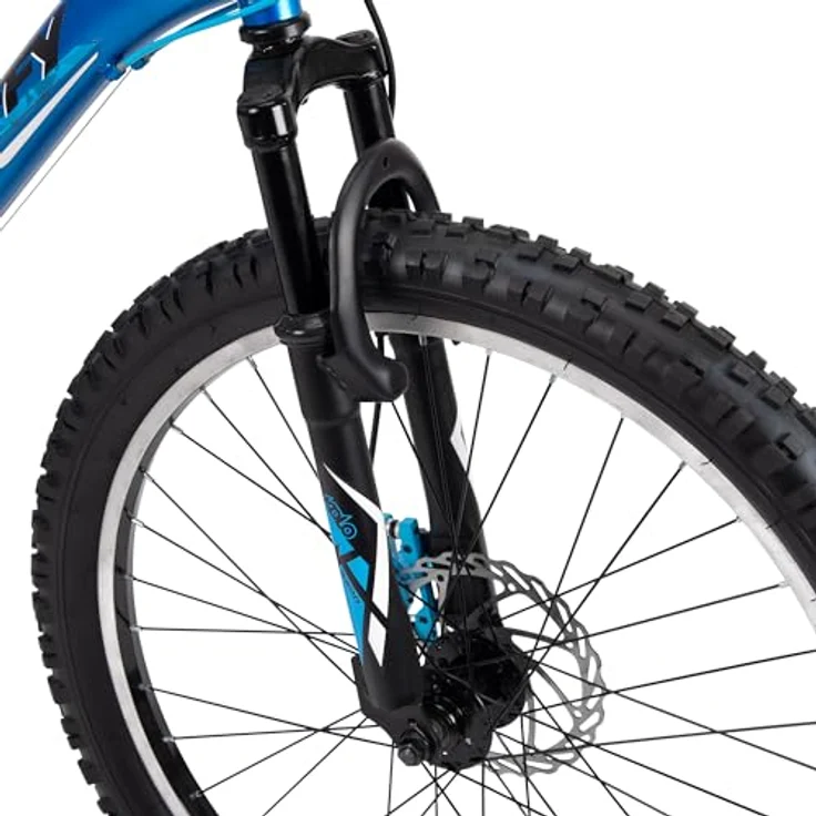 Huffy Extent Junior Mountainbike 24", Kobaltblau, 18-Gang mit Scheibenbremsen – Bild 5