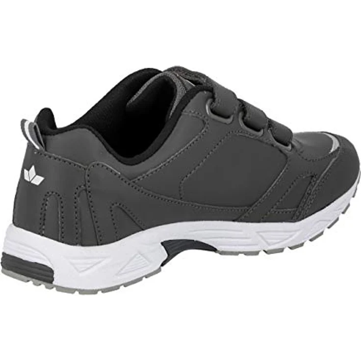 Lico Marlon V, Herren Laufschuhe mit Klettverschluss, grau, leichte CME-Sohle mit Gummilauffläche – Bild 4