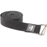 Bodhi ASANA BELT PRO Yogagurt mit Metall-Verschluss, Schiebe-Schnalle eckig, 3 m x 38 mm, Baumwolle, Yoga Hilfsmittel