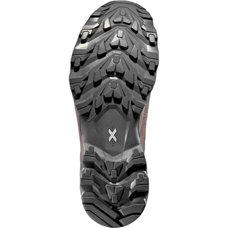 La Sportiva Ultra Raptor 3 GTX, Herren Wanderschuhe, wasserdichtes GORE-TEX-Futter, Carbon/Redwood, Größe 45 – Bild 3