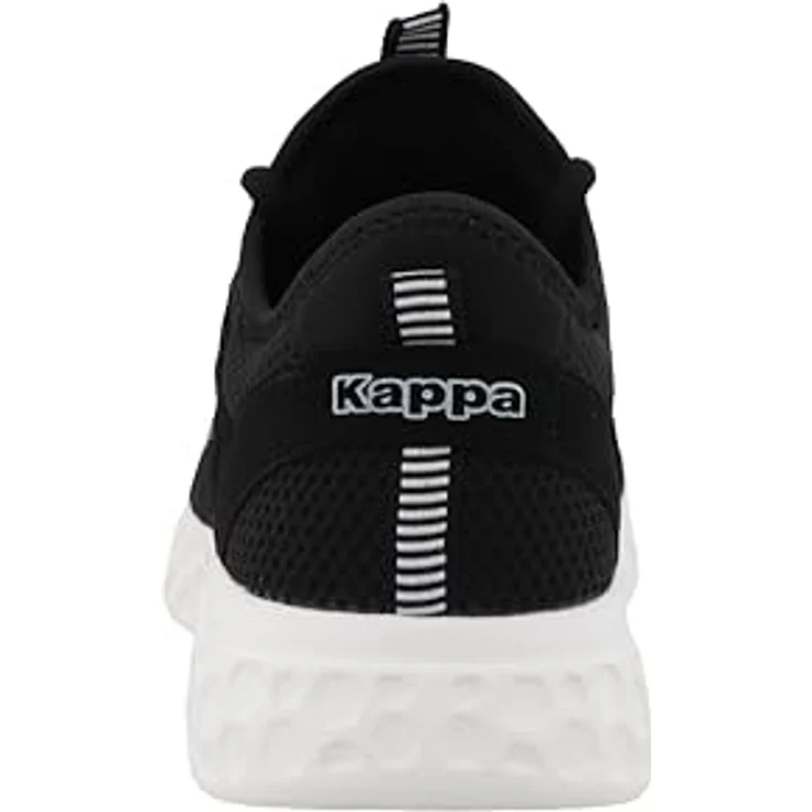 Kappa Damen Laufschuhe Schwarz, Trainingsschuhe mit Mesh-Obermaterial und Schnürverschluss, Größe EUR 40 – Bild 5