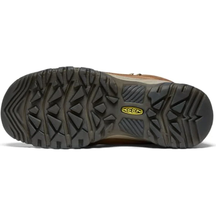 Keen TARGHEE IV MID WP, Robuster Wanderschuh in Bison/Beaujolais mit verschweißter Konstruktion und druckbelastungsresistenter Polsterung – Bild 6