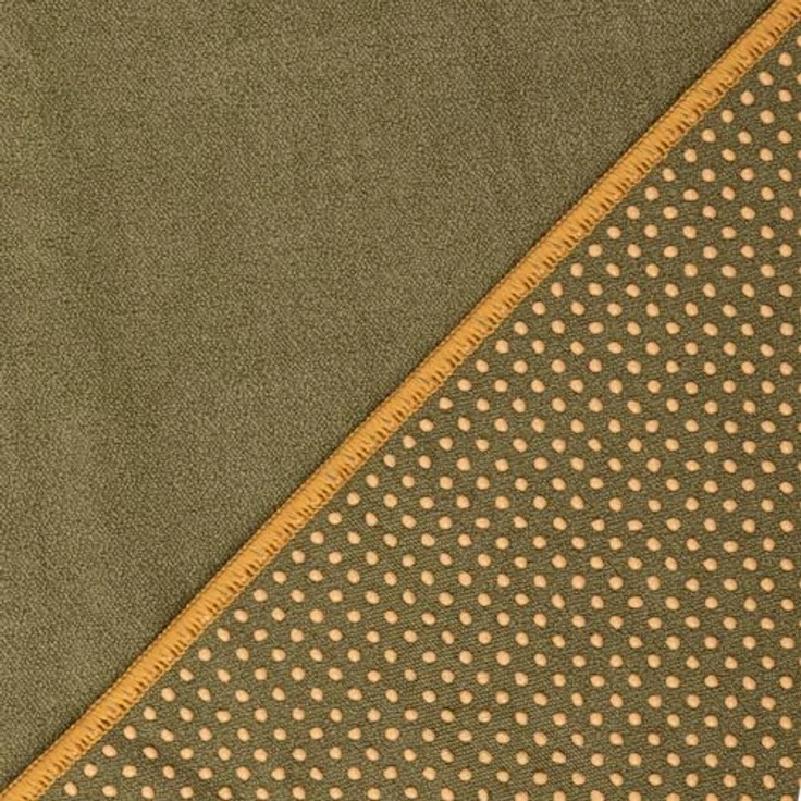 Bodhi GRIP2 Yoga Towel, Antirutsch-Mikrofaser-Yoga-Handtuch in lodengrün, rutschfest und antibakteriell, ideal für Hot Yoga, 183 x 61 cm – Bild 2