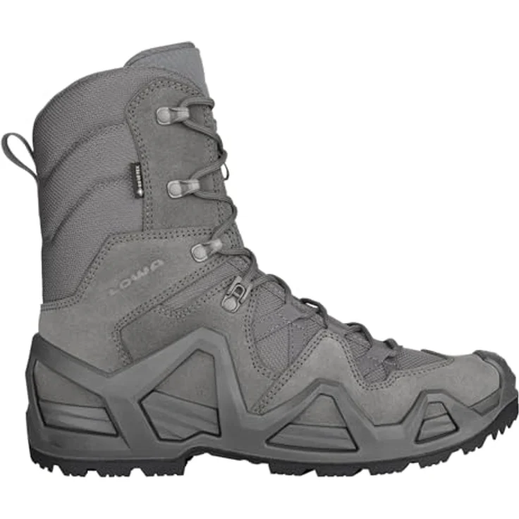 LOWA Zephyr MK2 GTX High Stiefel, wasserfester Einsatzstiefel mit reißfestem Veloursleder und GORE-TEX, schwarz 51 – Bild 8
