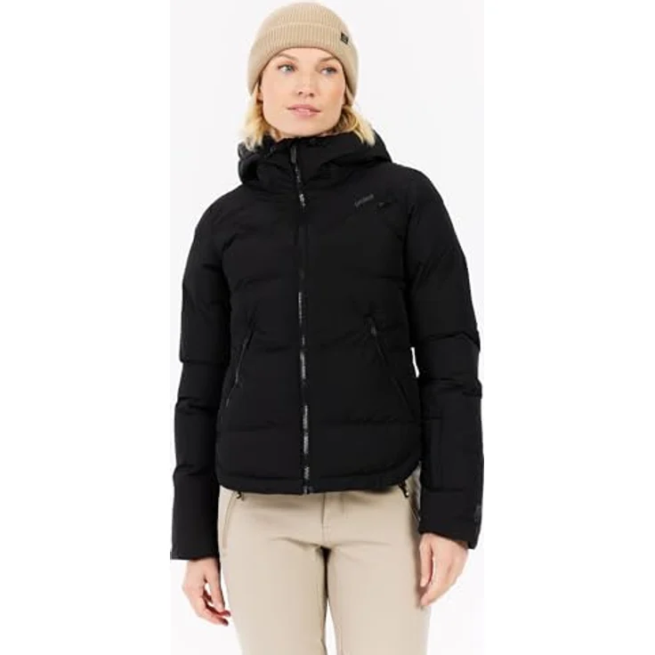 Protest PRTLUCID Snowjacket, atmungsaktive Skijacke mit Wassersäule 10.000 mm, PFC-frei, True Black, Größe M/38 – Bild 7