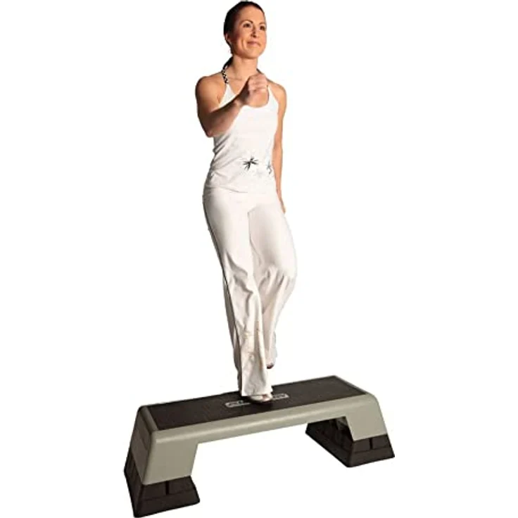 Gymstick Aerobic Stepper, höhenverstellbares Step-Board mit rutschfester Oberfläche in leuchtenden Farben – Bild 4
