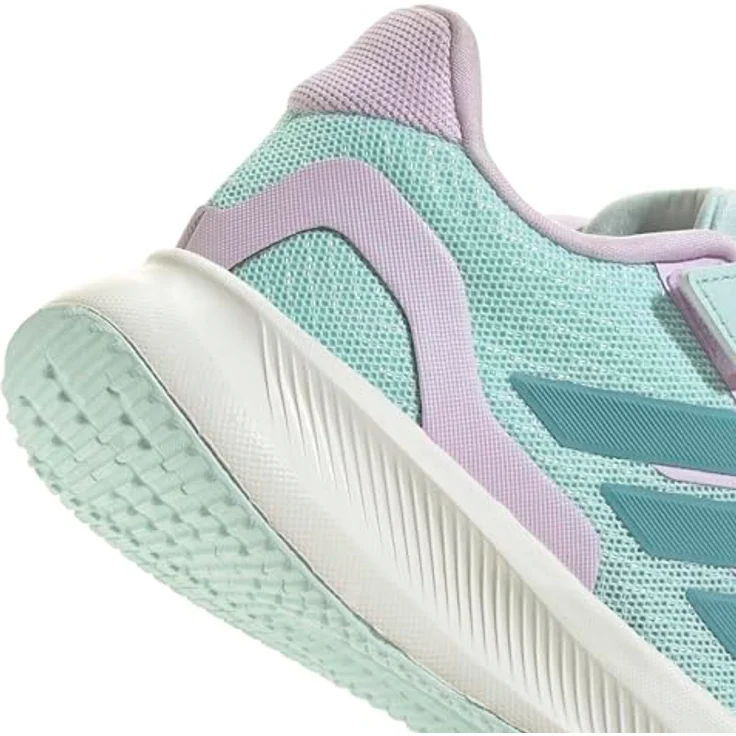 adidas Runfalcon Mädchen Klettschuh, sportlicher Laufschuh mit Cloudfoam Dämpfung, türkis, Größe 33 – Bild 7